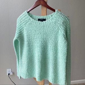 Forever 21 Women's Mint Green Sweater